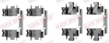 For Quick Brake 109-1257 Brake Pads Installation Kit Honda P. Ci