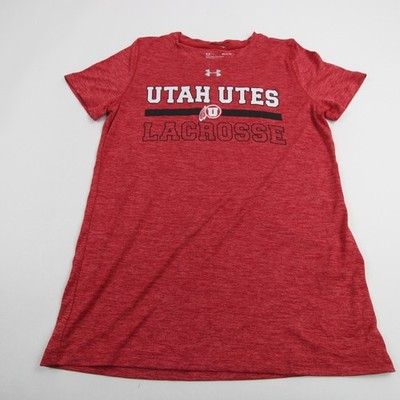 Utah Utes Under Armour Short Sleeve Shirt Women's Red New without Tags S