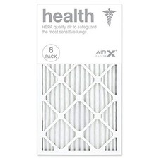 AIRX WICKED CLEAN AIR 14x25x1 MERV 13 Pleated Air Filter Made in USA Box of 6