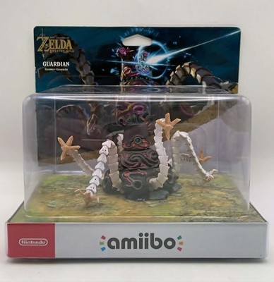 Nintendo Legend of Zelda Breath of the Wild Amiibo Guardian/Link
