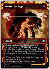 Monstrous Rage 45 Secrets of Strixhaven: Mystical Archive MTG NM
