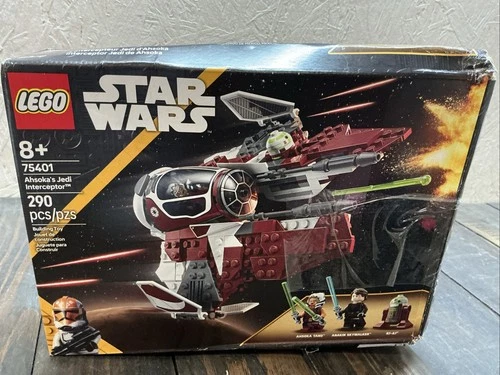 LEGO Star Wars The Clone Wars Ahsoka's Jedi Interceptor Set (75401) NOB-Read