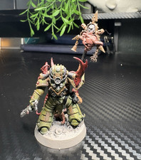 Single Hand-Painted Warhammer 40K Plague Marine