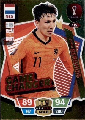 Adrenalyn XL WM 2022 Qatar Trading Card Nr 415 - Steven Berghuis - Game Changer