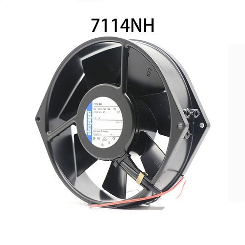 New Ebm-paps Large air volume cooling fan DC 24V 0.79A 19W 172*150*38MM 7114NH - 第 1/3 張圖片