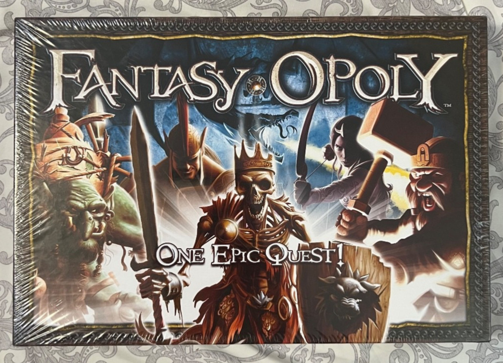 NIB Sealed Fantasy-Opoly: One Epic Quest! Property Trading Game