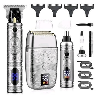 Professional Hair Trimmer Hair Clippers set, Nose Hair Trimmer Shaver Set