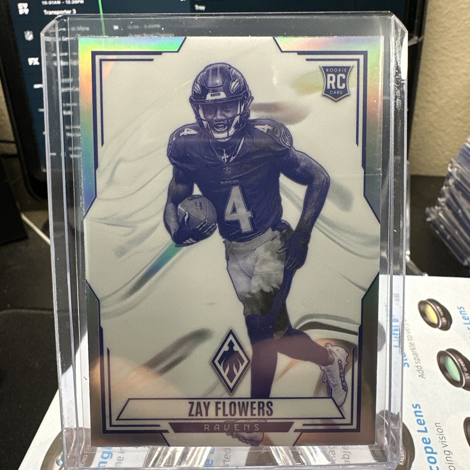 2023 Phoenix Zay Flowers Contours RC, Silver Seismic base, No. CON-12