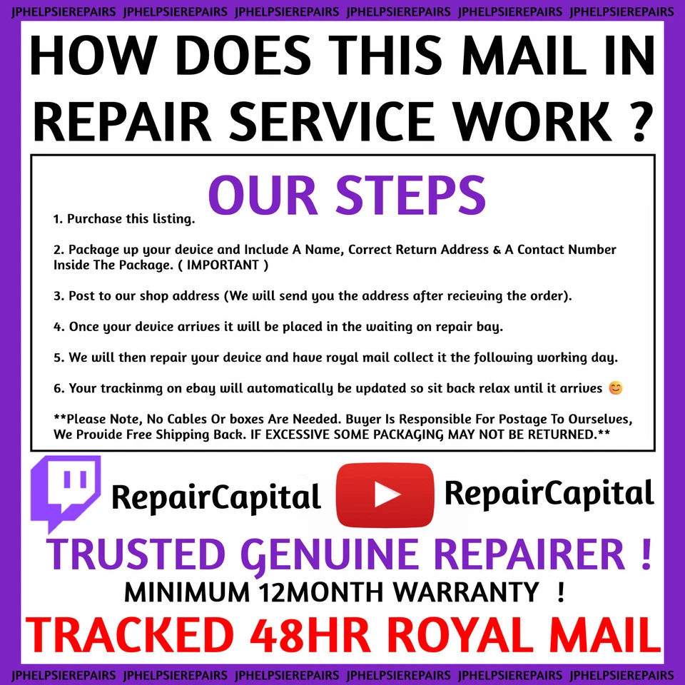 iPad PRO 12.9" 2018 3RD Cracked Screen Front Glass Replacement REPAIR SERVICE - Image 2 of 2
