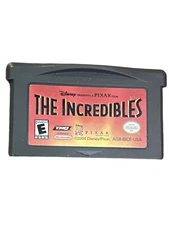 Gameboy Advance Game  2004 The Incredibles Tested & Works