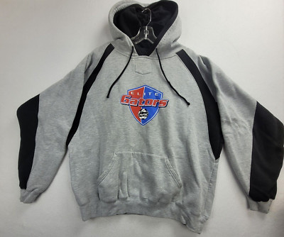 Elite Gator Soccer Sweatshirt Youth SM  Hoodie Gray Graphic
