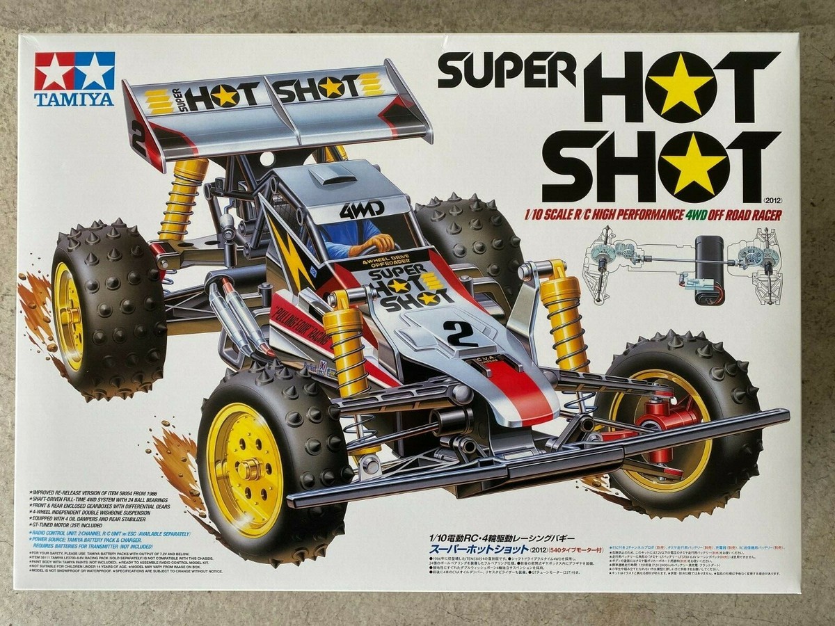 TAMIYA SUPER HOT SHOT 1/10 4WD（2012） Tamiya 58517 Super Hotshot 2012 Bausatz