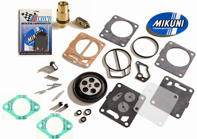 Yamaha Wave Runner 650 Genuine Mikuni Carb Rebuild Kit Base Gasket & Needle Seat