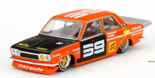 Mini GT 1/64 Die Cast DATSUN 510 Pro Street OG Kaido House  Model Car -ORANGE-