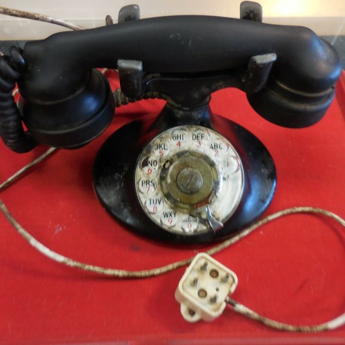 Telefono Western Elettrico Art Decò Quadrante Rotante - Foto 2 di 12