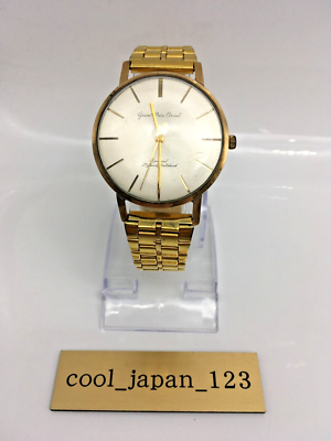 vintage Orient gold bracelet Watch 時計 Orient Gold Plated Vintage 90's Gold Tone Rectangular Ladies