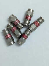 BRASS Coaxial RG59 Compression Cable Connector Fittings PCT TRS-59L - Lot of 20