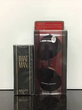That Man by Revlon 1.7 oz / 50 ml cologne splash for men W/aviator Sunglasses