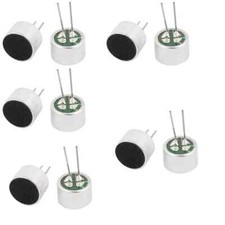 10pcs 10x7mm 30-44dB Electret Condenser Microphone High Sensitivity Pickup