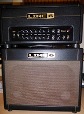 Line6 DT 25 Röhrenamp + 1x12" Box so gut wie neu