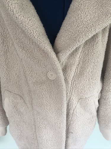 Chaqueta Sherpa de Vellón The North Face Suave con Capucha Beige (Mujer S-M) #NF0A3YU9 - Imagen 2 de 12