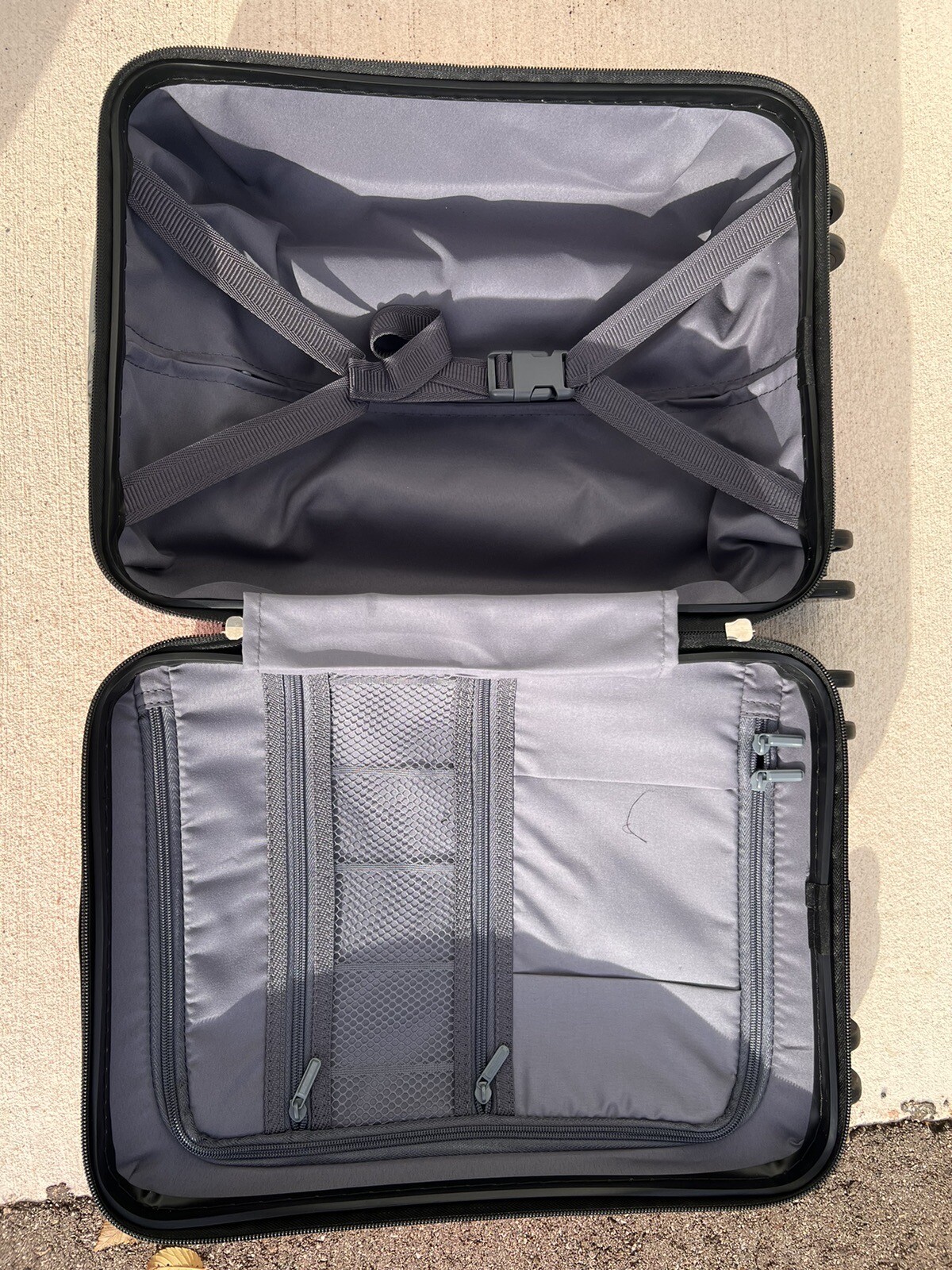 iPlay, iLearn Unicorn Kids Luggage, Girls Carry on Suitcase W/ 4 Spinner Wheels