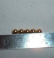 10 Solid 14K Yellow Gold 5MM Ball Round Beads Spacers for Jewelry Making LOT