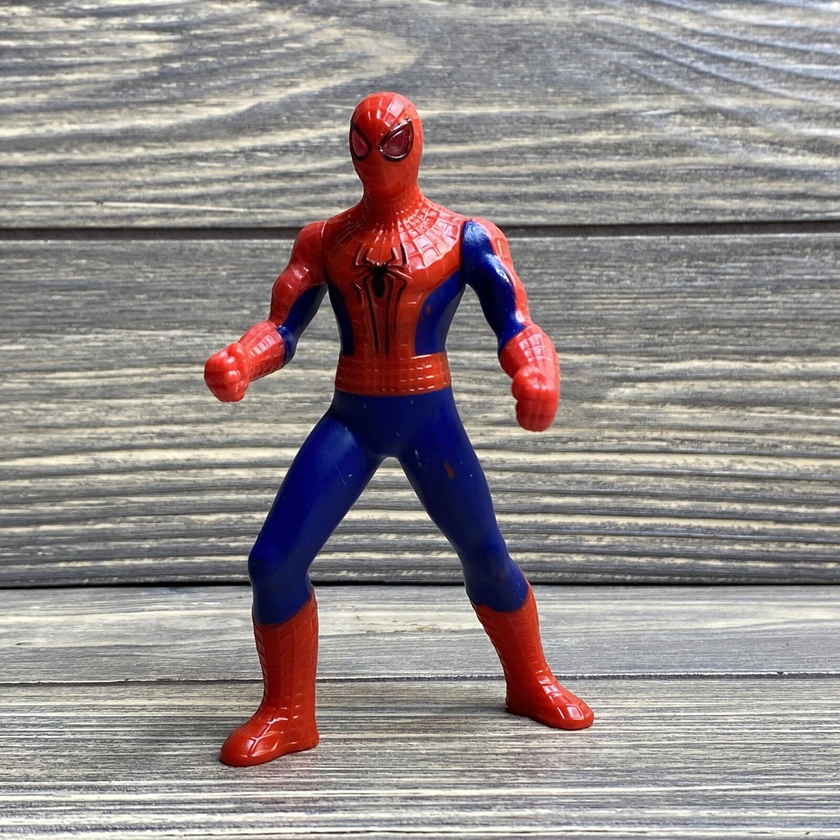 Lot Of 2 Marvel Spiderman Plastic Figures McDonalds Toy Greenbrier