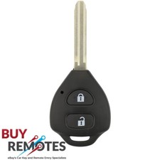 Toyota 2 Button Replacement Car Key Suits Avensis '01-'03, Camry '97-'05