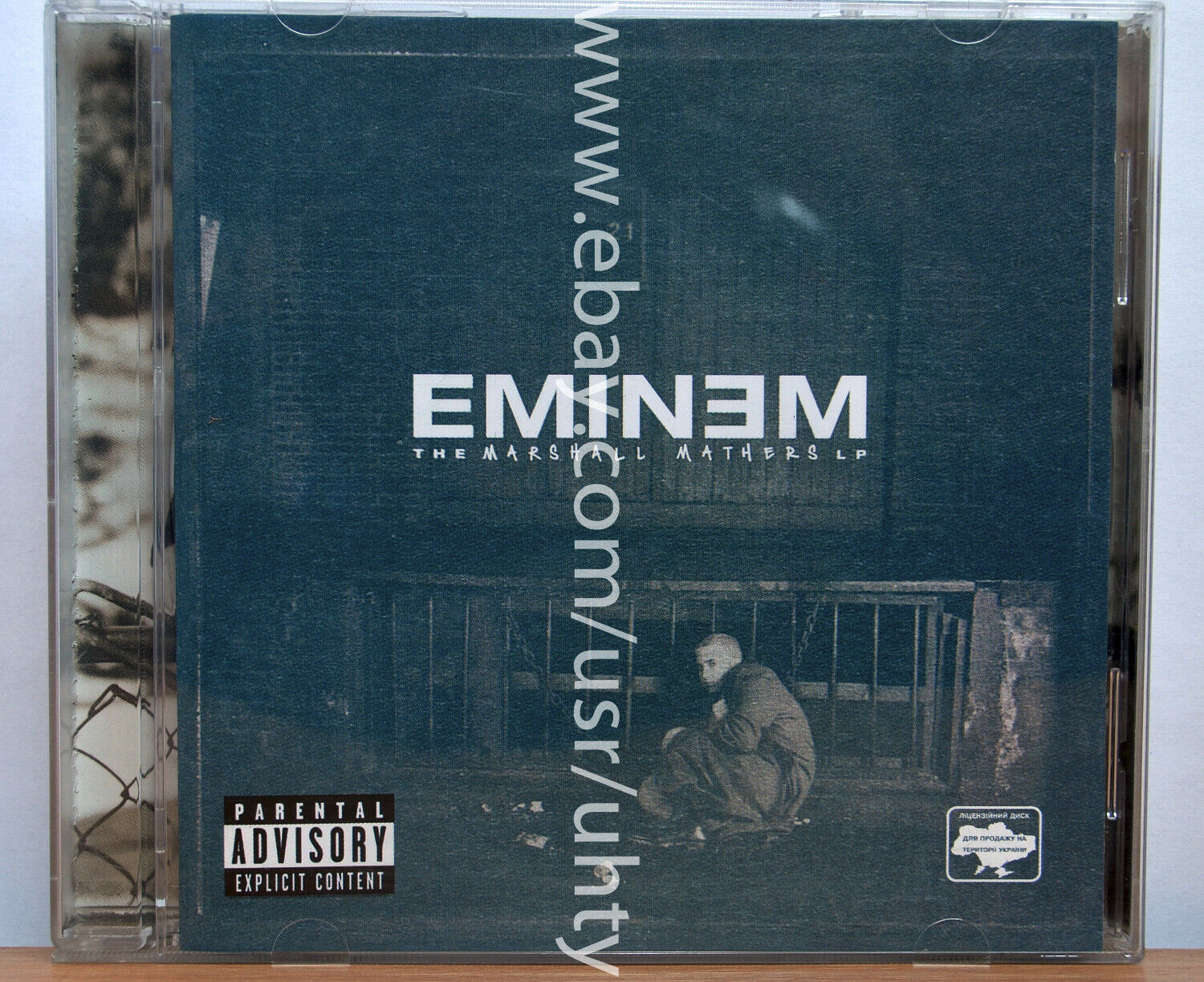 EMINEM MARSHALL MATHERS LP EARLY RARE UKR ORIGINAL CD HARDCORE HIP-HOP RAP