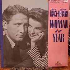 Woman of the Year (Laserdisc) Spencer Tracy, Katharine Hepburn