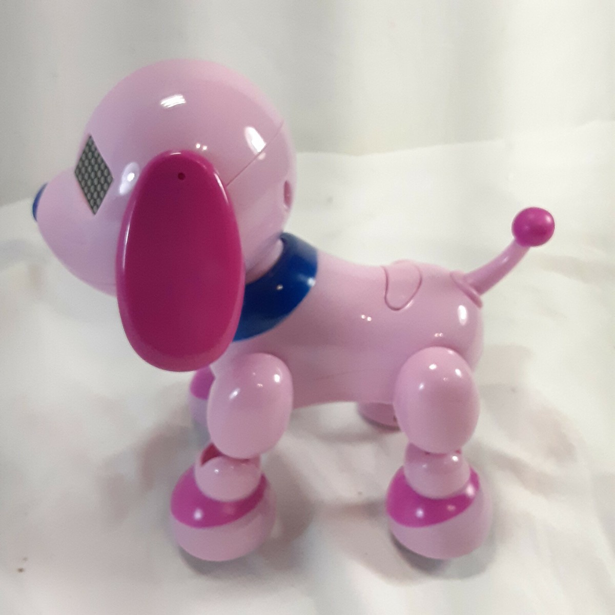 Zoomer Zuppy Pink Musical Interactive Robot Dog 2014 Spin