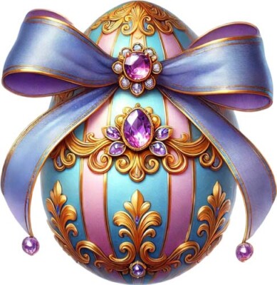 Ostern blau lila Hase Kaninchen Ei Wandbild Schlafzimmer Vinyl Aufkleber Abziehbild 6 Größen