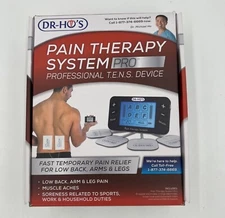 Dr Hos Pain Therapy System Pro Professional T.E.N.S Device + Foot Pads