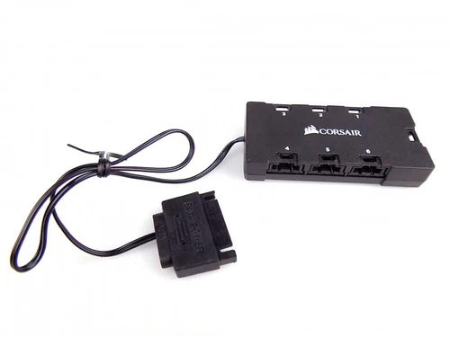 Corsair CO-8950020 RGB Fan LED Hub, LED-Steuerung Hub, proprietär, Beleuchtung