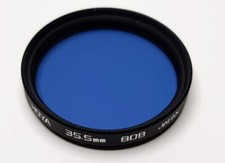 Hoya 35.5mm 80A Blue Color Conversion Glass Lens Filter 35.5 mm 80 A 80-A E-35.5
