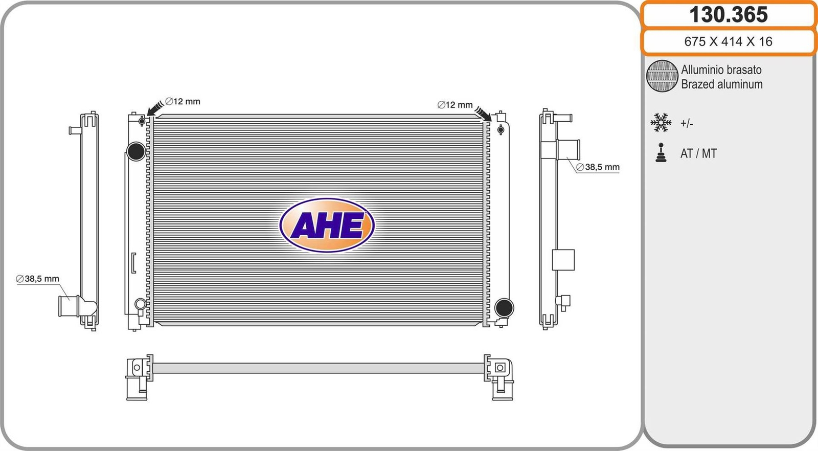 Radiateur TOYOTA RAV 4 IV 2.0 4WD pièce de rechange refroidissement