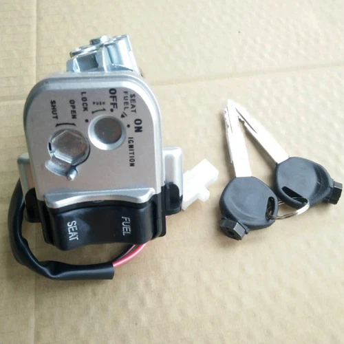 Ignition Switch Key Barrel Seat Lock For Honda PCX125 PCX150 2012 2013 - Picture 1 of 14