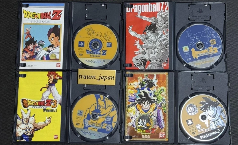 Lot 8 PS2 Dragon Ball Z 1 2 3 Infinite Sparking Neo Meteor PlayStation Set Game - Image 3 of 4