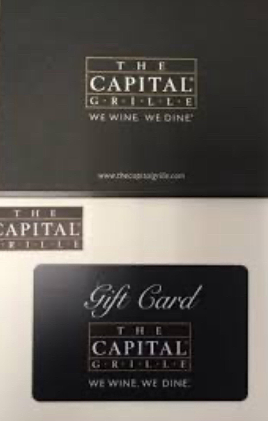 The Capital Grille Gift Card 265 eBay
