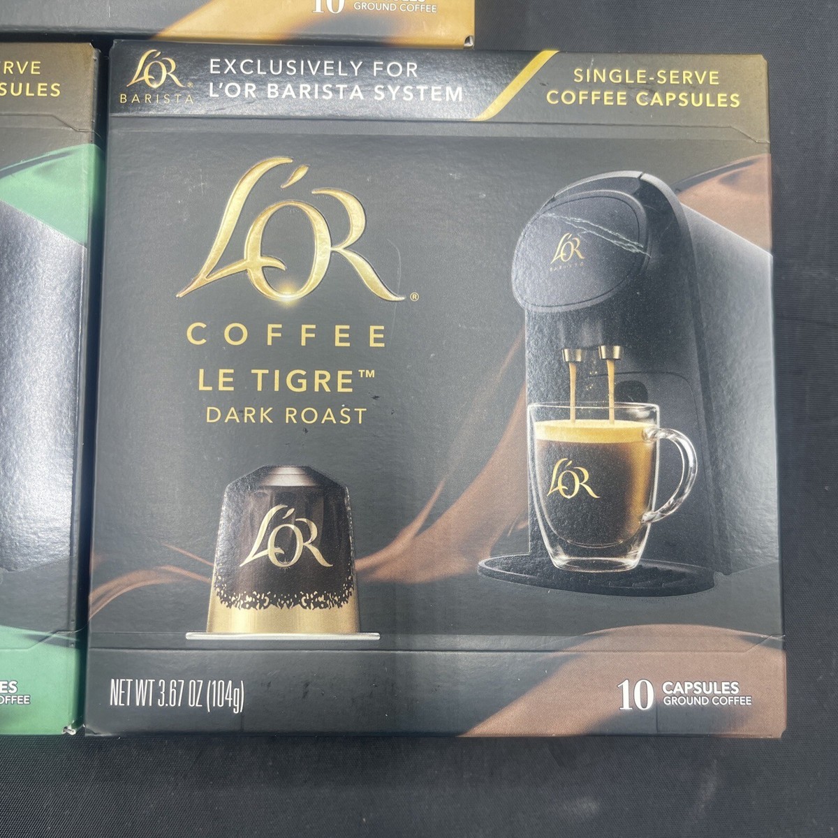 Nespresso Pods Caramel L'OR 30 Capsules Medium Dark