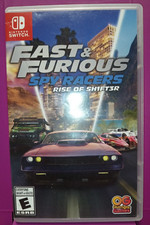 Fast & Furious - Spy Racers - Rise of the Sh1ft3r - Nintendo Switch In Box