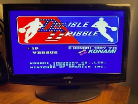 Doble regate para sistema de entretenimiento Nintendo (NES), funciona, solo cartucho