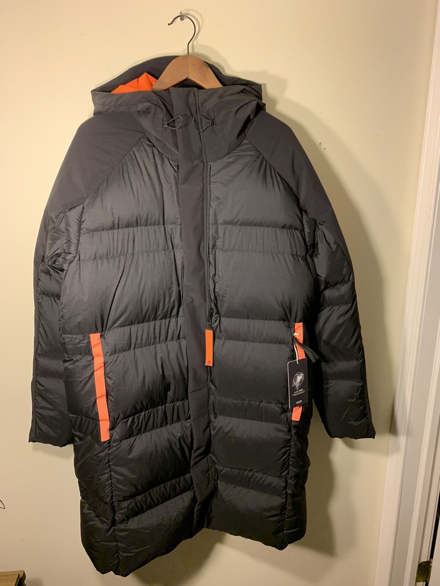 Adidas Myshelter Cold.RDY Parka Orange/black Men's Size Adidas Myshelter Cold.RDY Parka Orange/black Men's Size