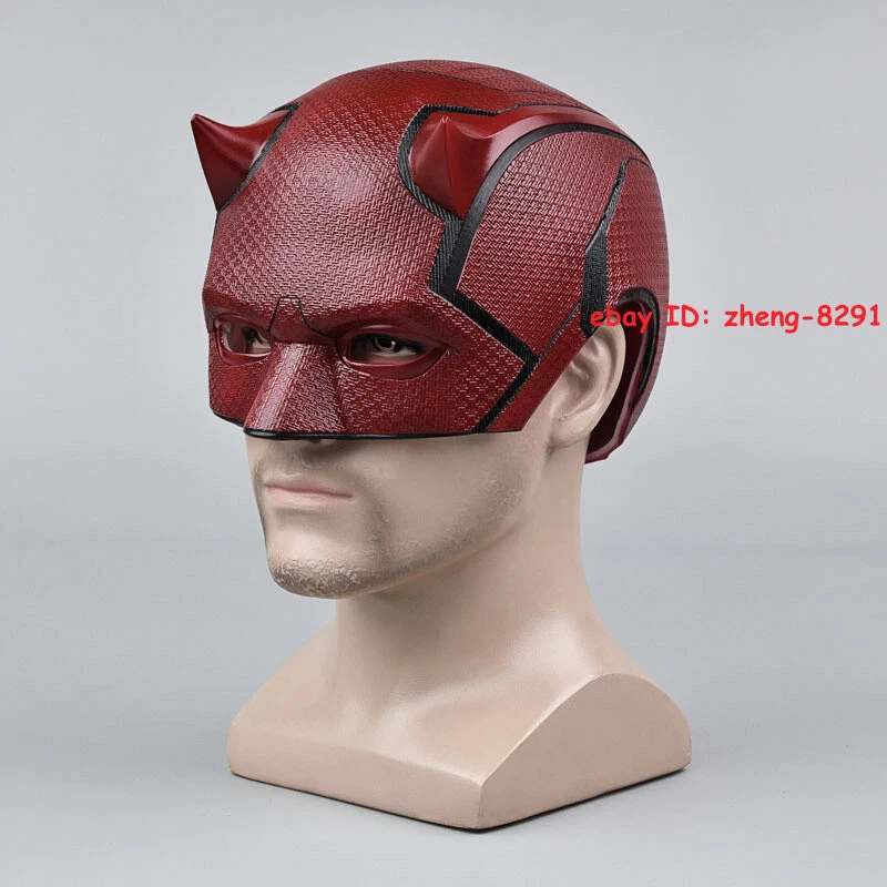 Daredevil:Born Again Cosplay Mask Halloween Prop Daredevil Helmet Matt Murdock - Image 3 of 4