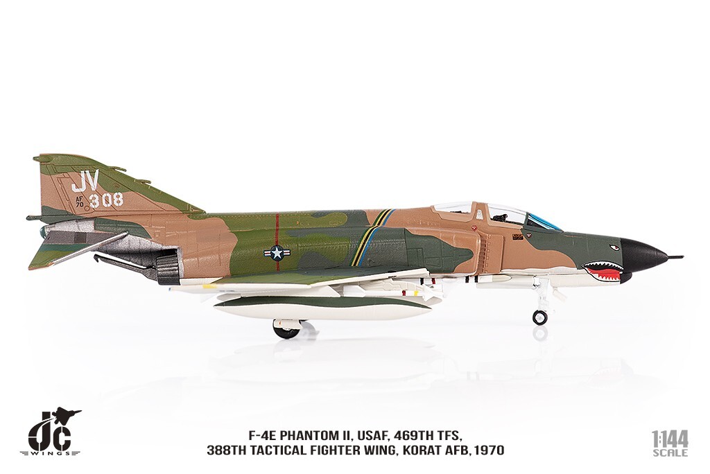 F-4 F-4E Phantom II 469th TFS, 388 TFW, Korat AFB USAF 1/144