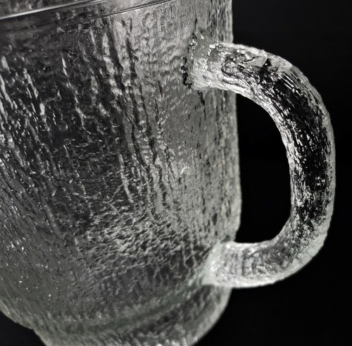 Vintage Indiana Glass Crystal Ice Clear 64 Oz Pitcher 7½" Tall - Picture 10 of 12