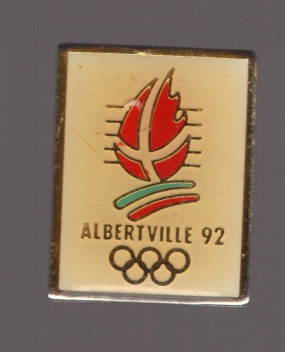 Pin's JO Albertville 1992 - Mascotte Officielle - Collection COJO - Signé ? #3/3