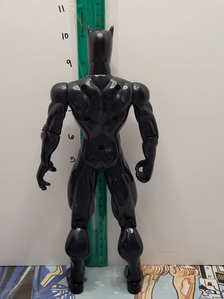 Figura Toy Biz Black Panther 1997 10 pulgadas de colección rara Marvel Foto 2 de 2