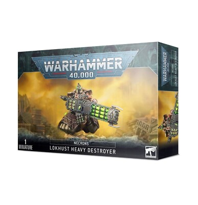 Games Workshop Warhammer 40K NECRONS LOKHUST HEAVY DESTROYER - NEW SEALED